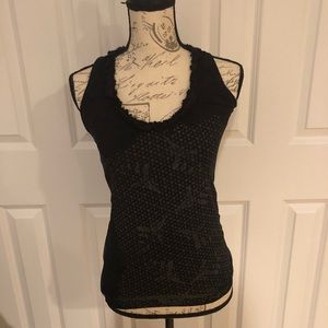 Black stretch top by Save the Queen